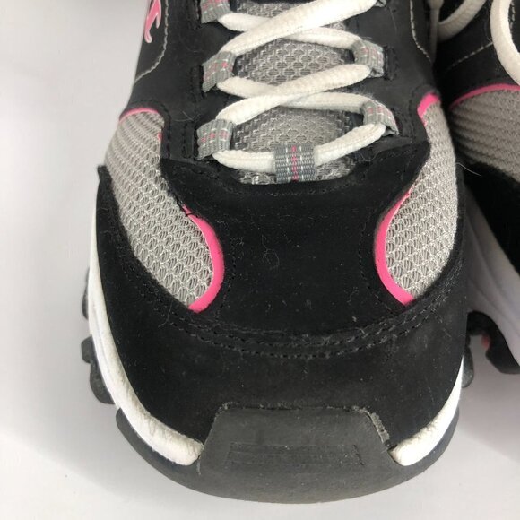 CHAMPION Black Pink White Running Athletic Shoes Sneakers Sz 9W - Picture 9 of 14
